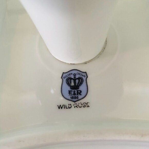 Bavaria Schumann Arzberg Germany Wild Rose Pedestal Compote Bowl Candy Dish - Picture 5 of 5